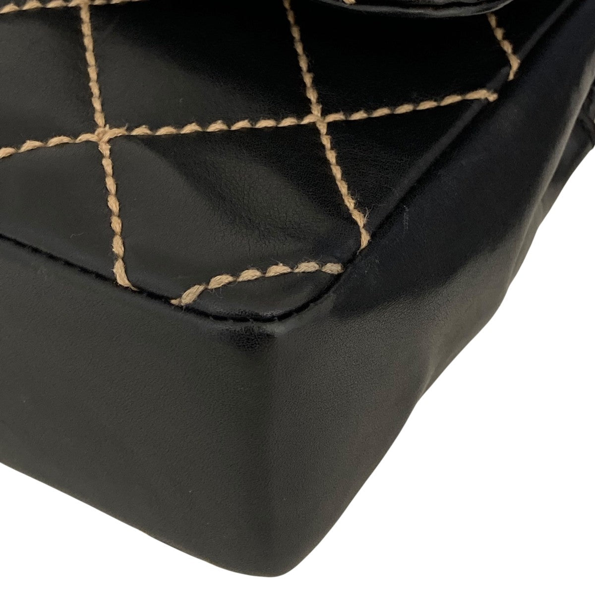 CHANEL ワイルドステッチ マトラッセチェーンショルダーバッグ 古着・中古-9枚目のアイテム画像