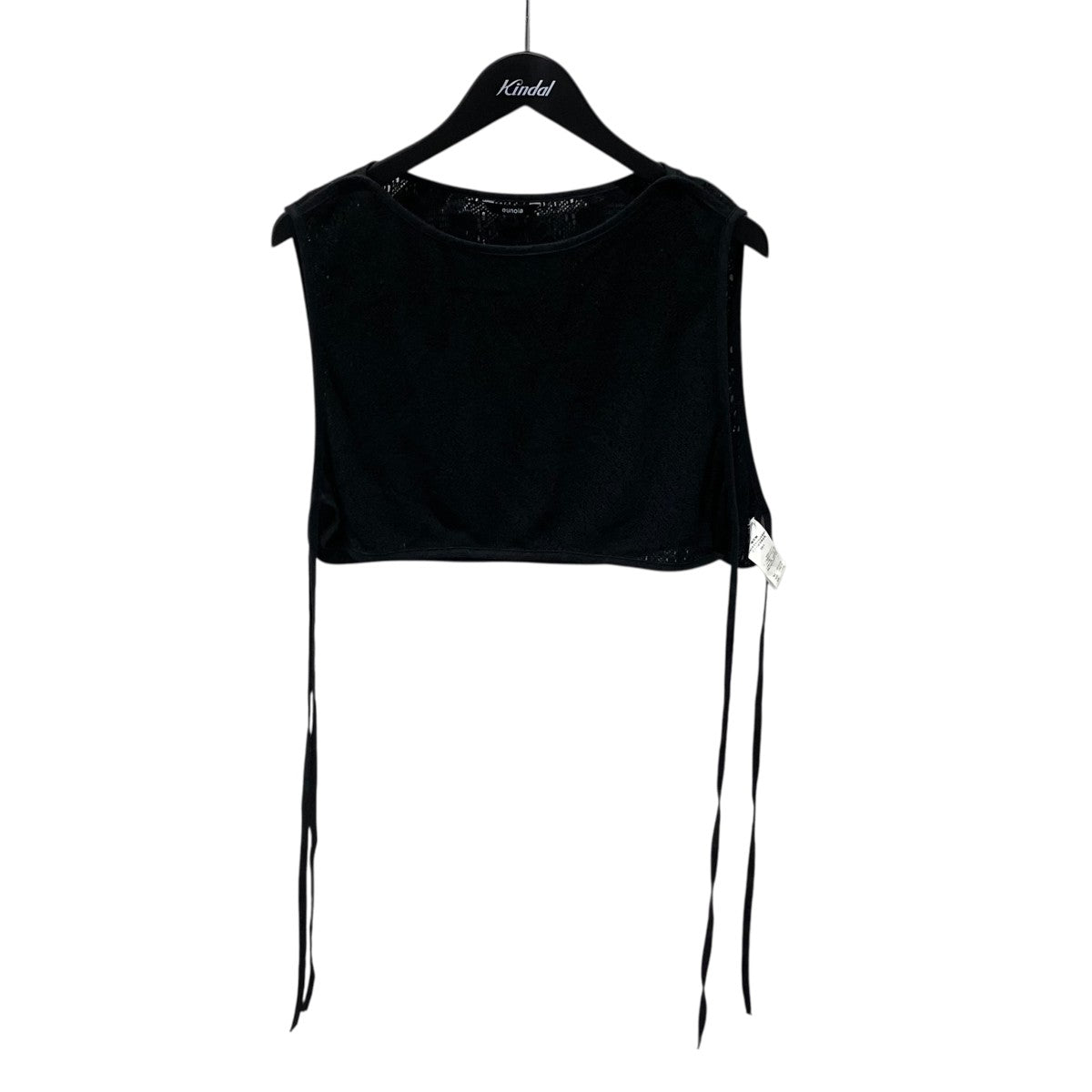 eunoia Macrame crop vestベスト 古着・中古-1枚目のアイテム画像