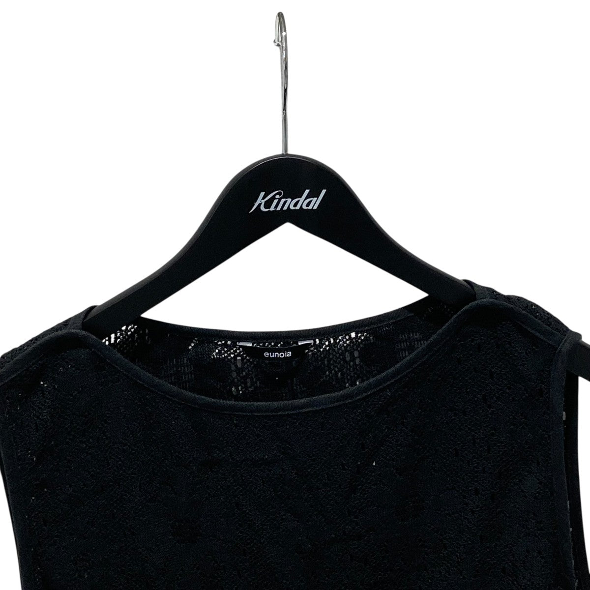 eunoia Macrame crop vestベスト 古着・中古-3枚目のアイテム画像