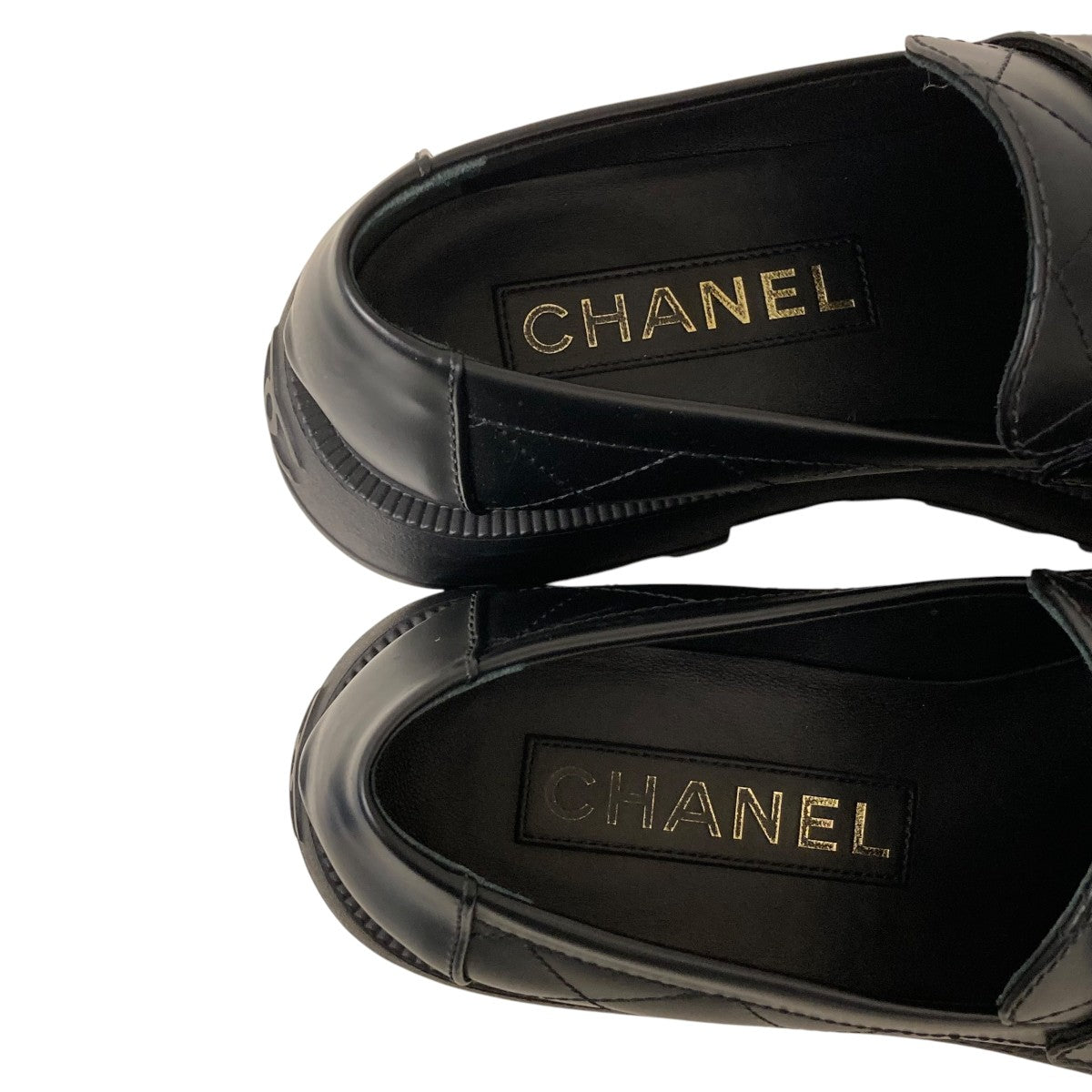 CHANEL(シャネル) ローファーG45921 G45921 ブラック サイズ 39(25.0cm