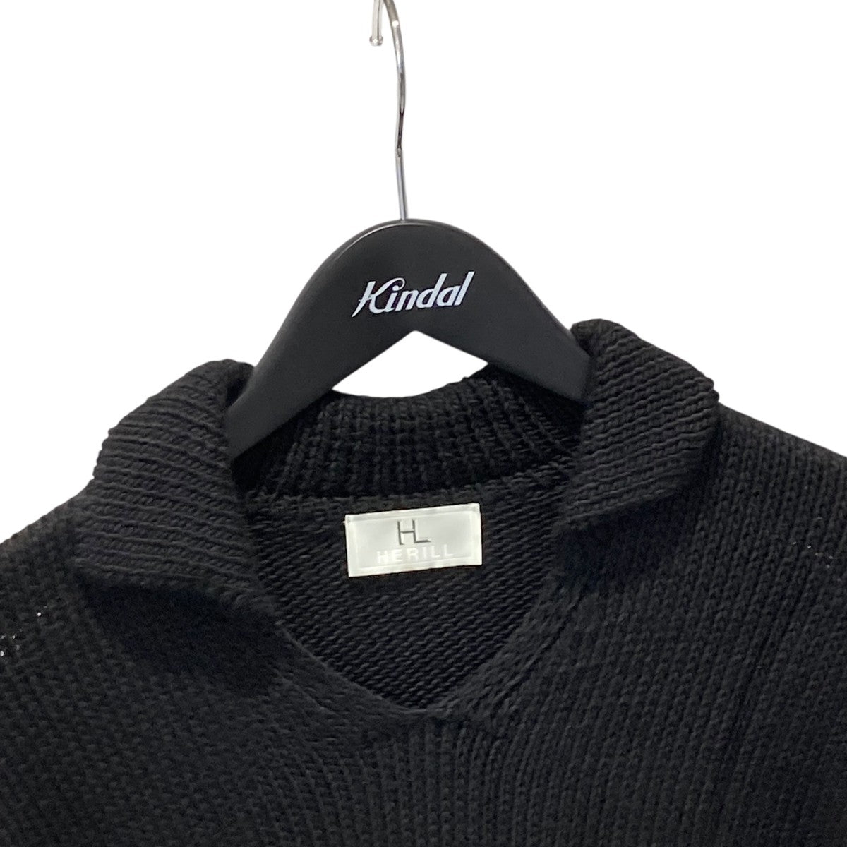 HERILL(ヘリル) 25SSCottoncode Skipperスキッパーニット25-080-HL