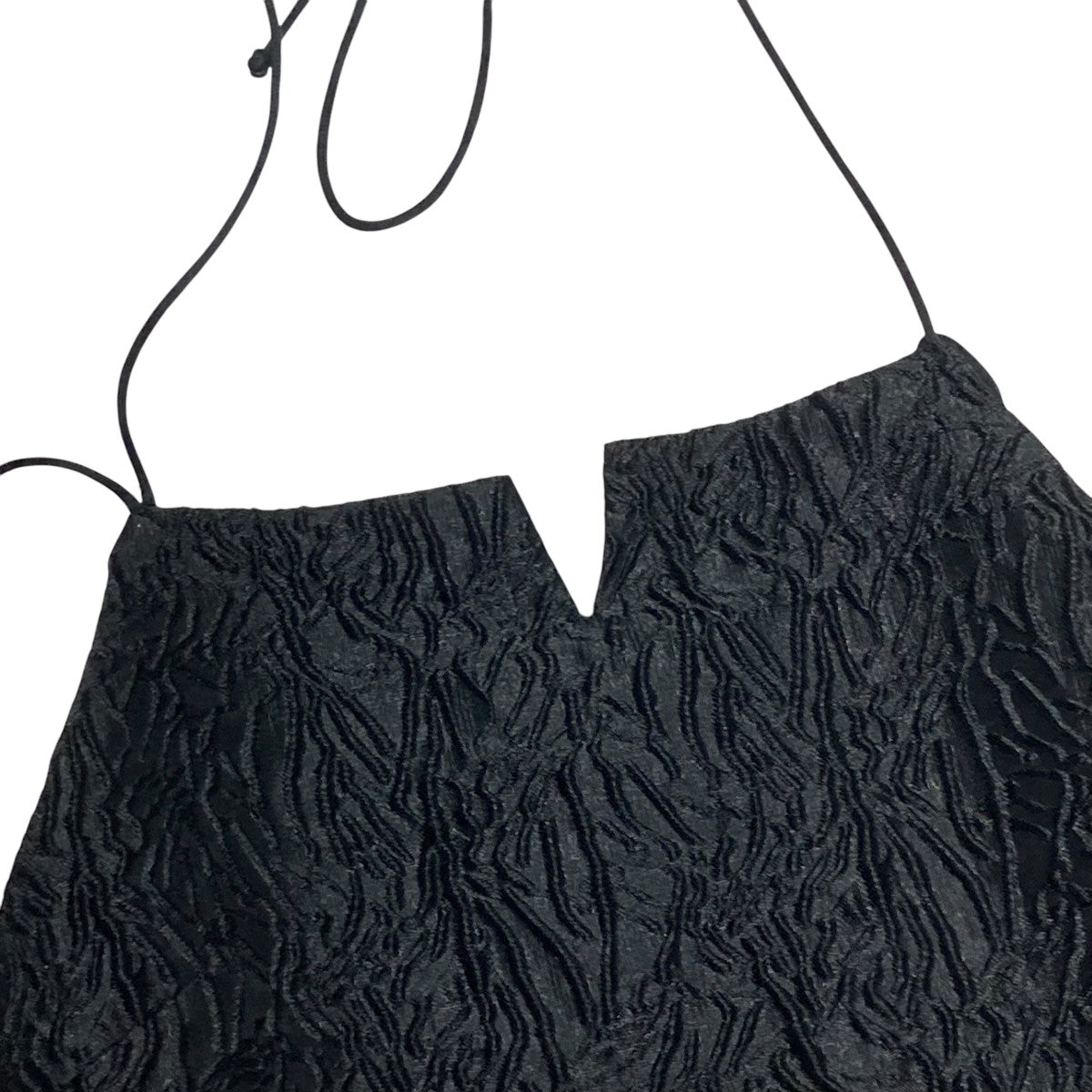 Halterneck Barrel Jacquard Dressキャミワンピース26A65408