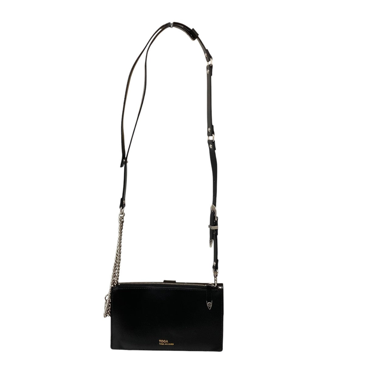 LEATHER CHAIN BAGショルダーバッグTZ32-AG967