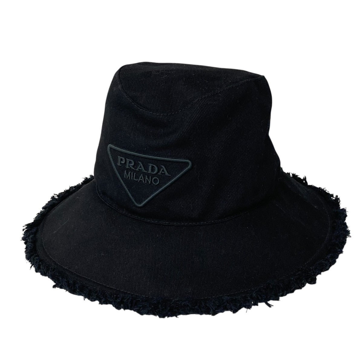 PRADA(プラダ) ドリルハット1HC145 1HC145 ブラック サイズ S｜【公式