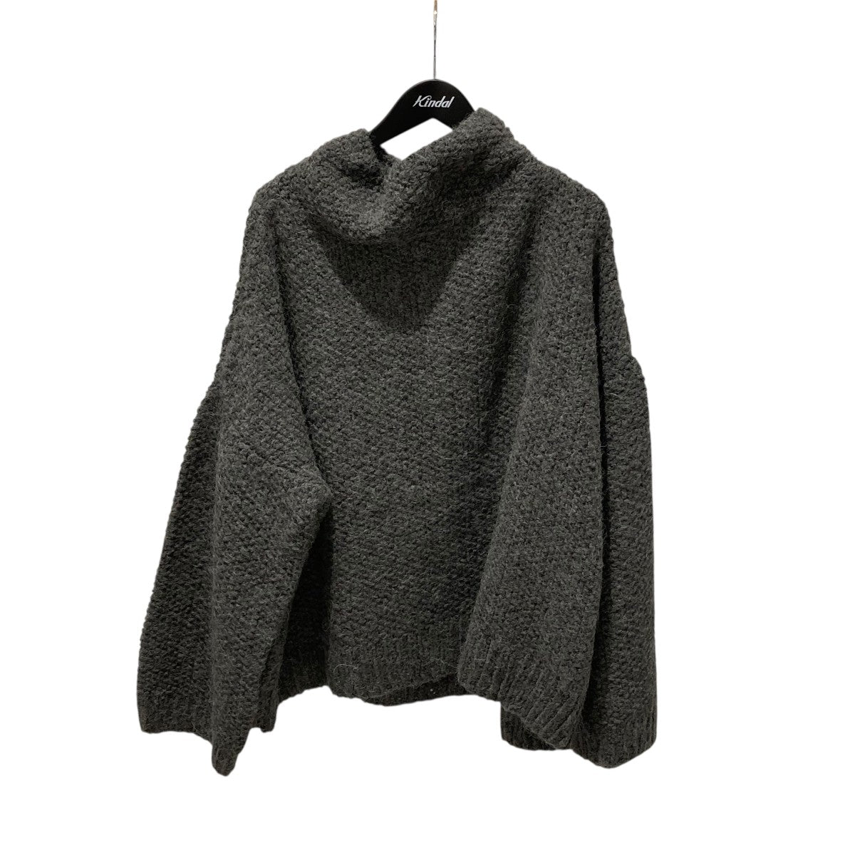 22AWHAND OVERSIZED HIGH NECKハイネックニットSAU21 KN292