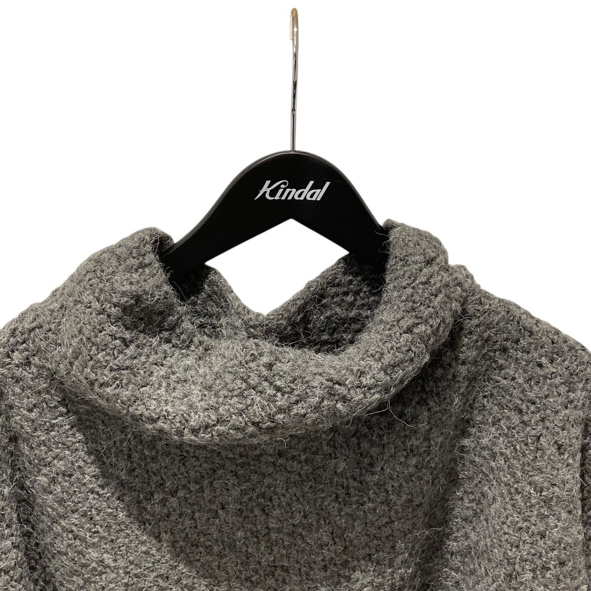 22AWHAND OVERSIZED HIGH NECKハイネックニットSAU21 KN292