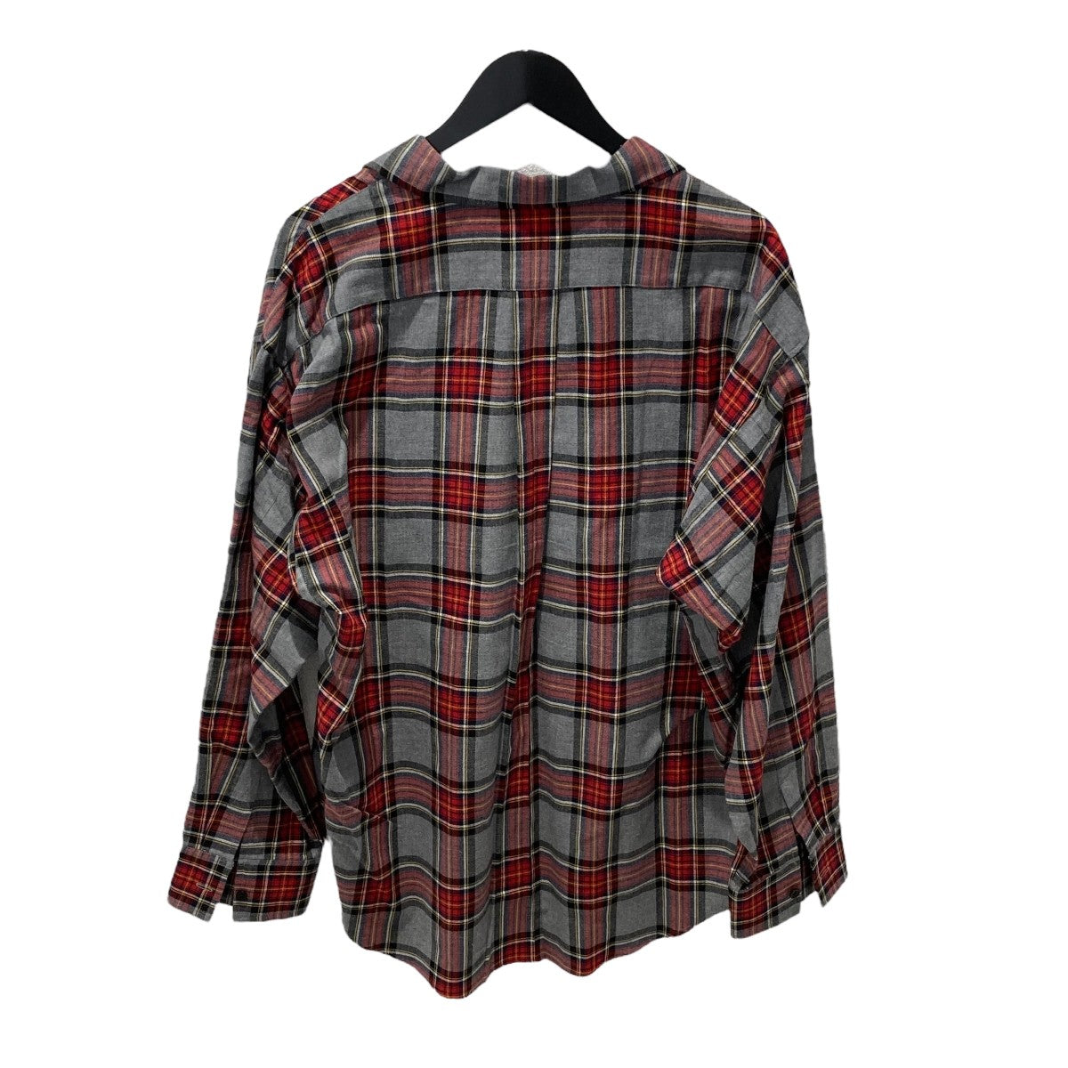 ALLEGE(アレッジ) チェックオープンカラーシャツAH19W-BIO-SH02