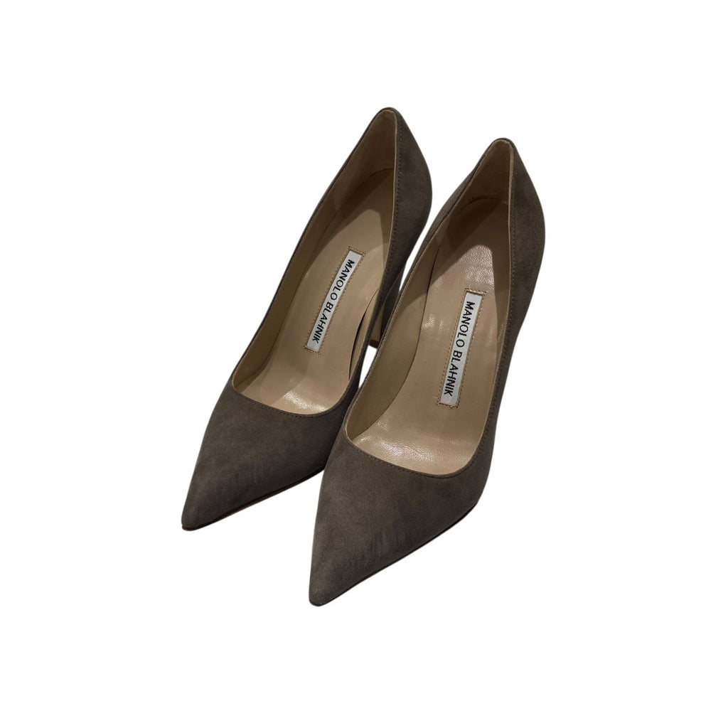 Manolo Blahnik(マノロブラニク) ハイヒールパンプス ベージュ サイズ 