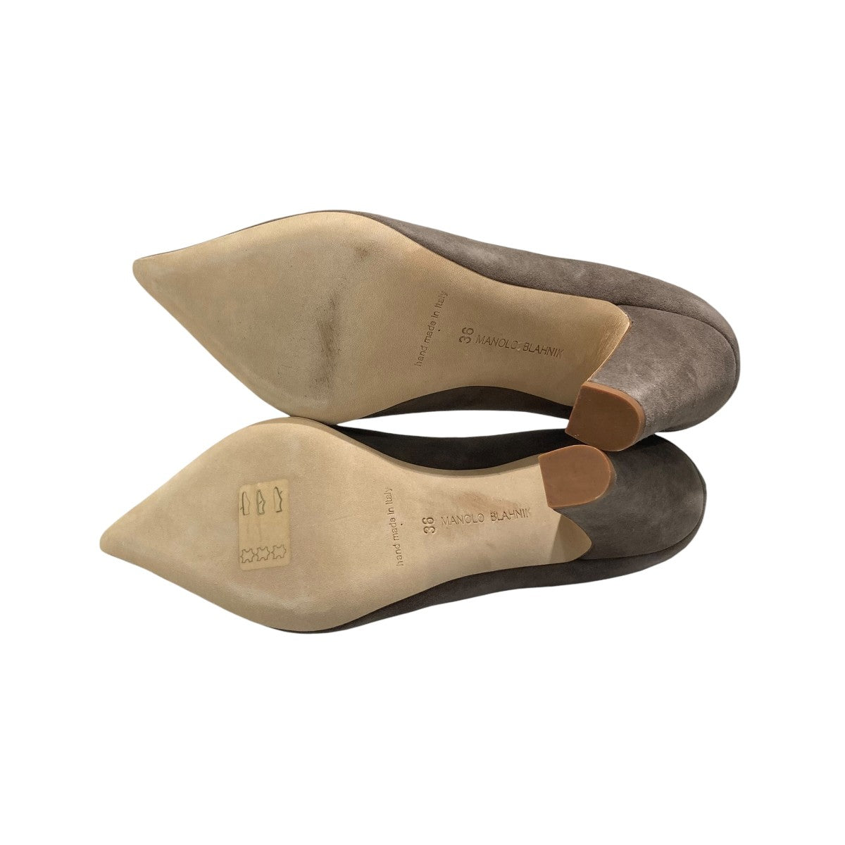 Manolo Blahnik(マノロブラニク) ハイヒールパンプス ベージュ サイズ 
