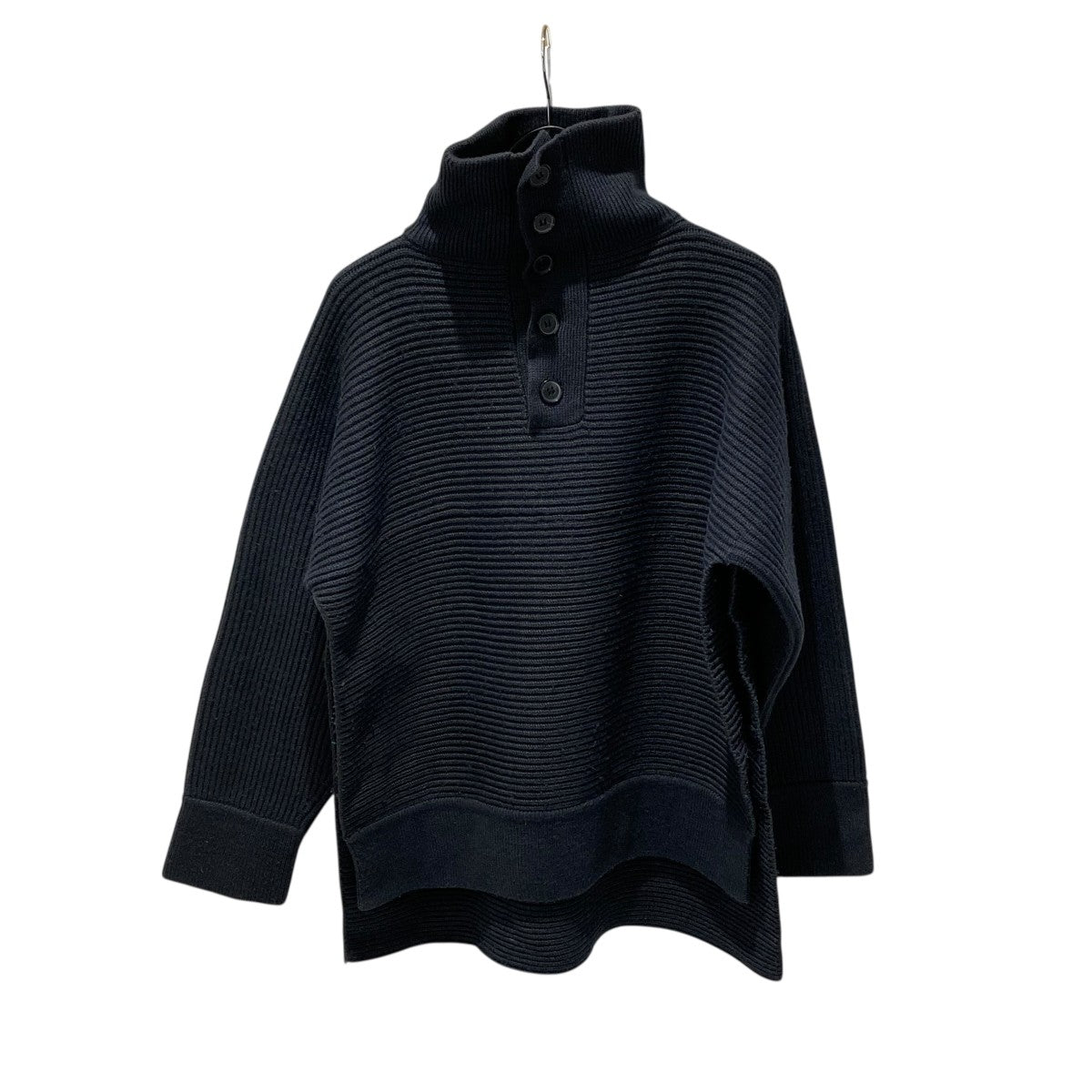 FUMIKA UCHIDA シルク ブラック 長袖シャツ FUMIKA UCHIDA シルク ブラック 長袖シャツ