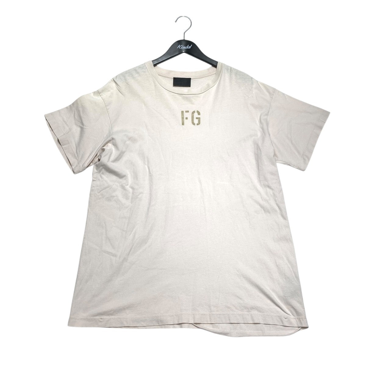 【Fear of God】ベージュ Milano 半袖Tシャツ Fear of God Men's Embroidered 8 Milano T-Shirt in Dune Fear