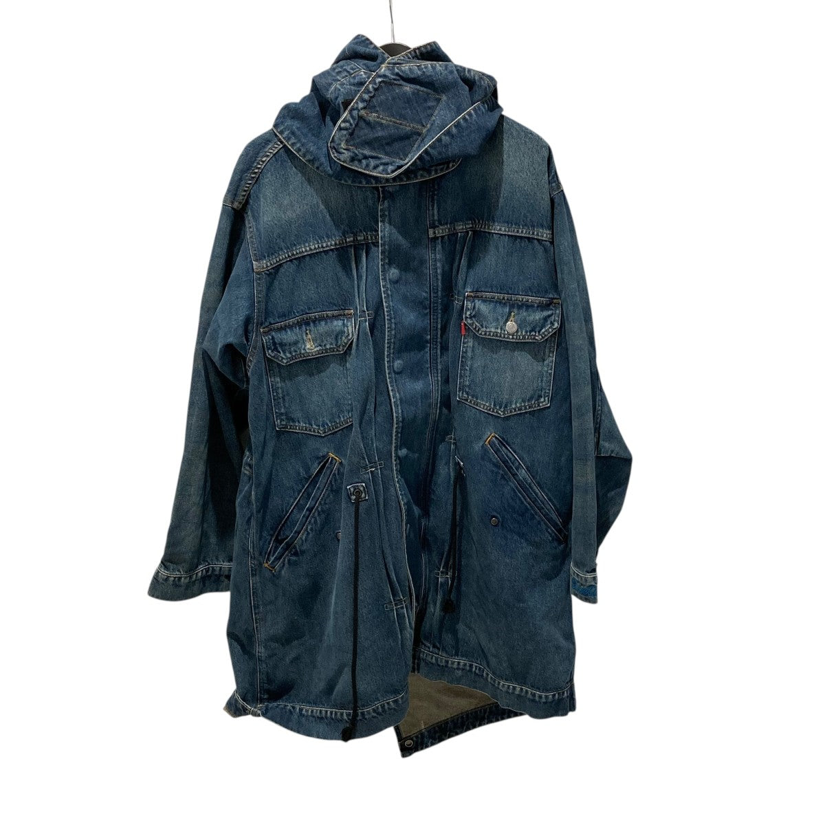 FACETASM LEVI'S デニム モッズコート L FACETASM×LEVI'S デニムモッズコートYA-C0-U03 YA-C0-U03 ブルー
