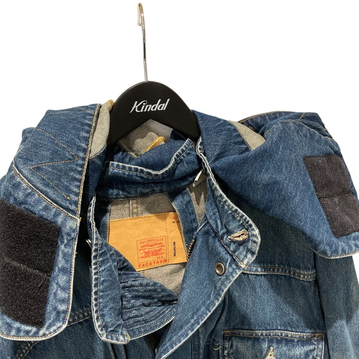 FACETASM×LEVI'S デニムモッズコートYA-C0-U03 YA-C0-U03 ブルー