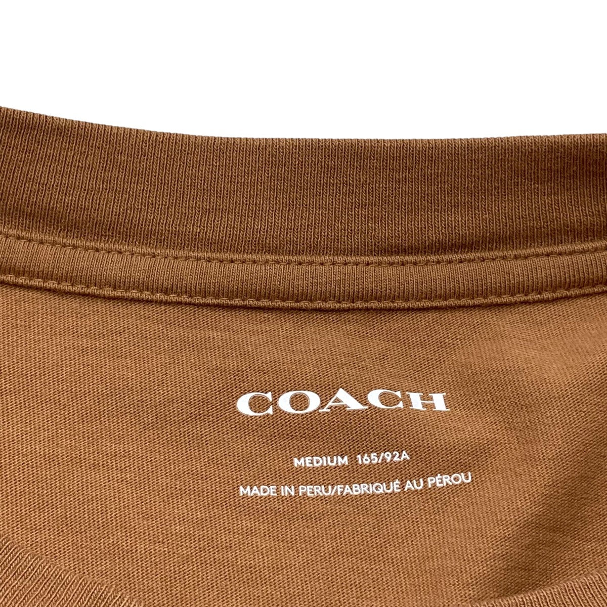 コーチ COACH エアーブラッシュドチェリープリント クロップドTシャツ CQ841 ブラック サイズ：M 公式】コーチアウトレット | エアーブラッシュド チェリー