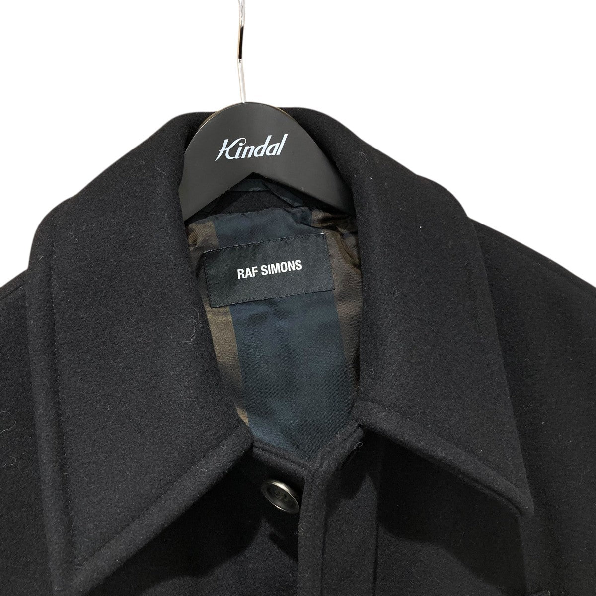 RAF SIMONS(ラフシモンズ) 16AWBIG sleeveless coatウールジレ コート