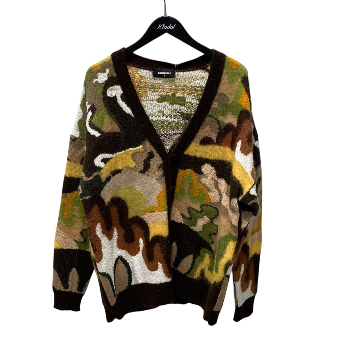 DSQUARED2 ニットカーディガンS74HA1284 古着・中古-1枚目のアイテム画像