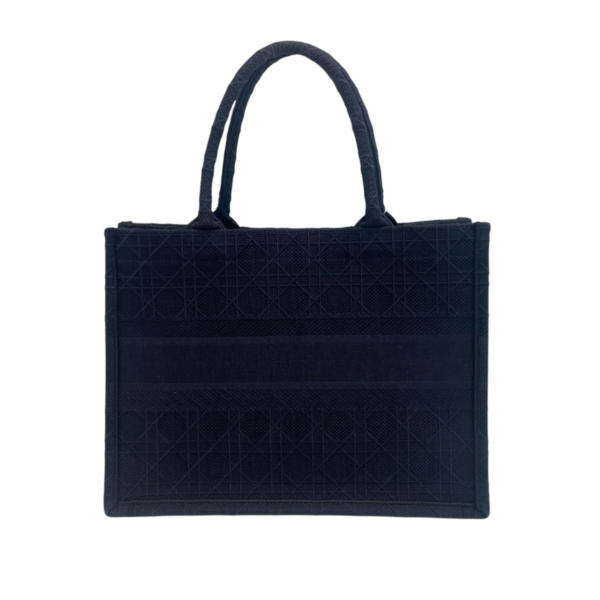 【新品同様】Dior ブックトート　スモール　オブリーク　トートバッグ　ネイビー クリスチャンディオールブック トート スモール ネイビー/白
