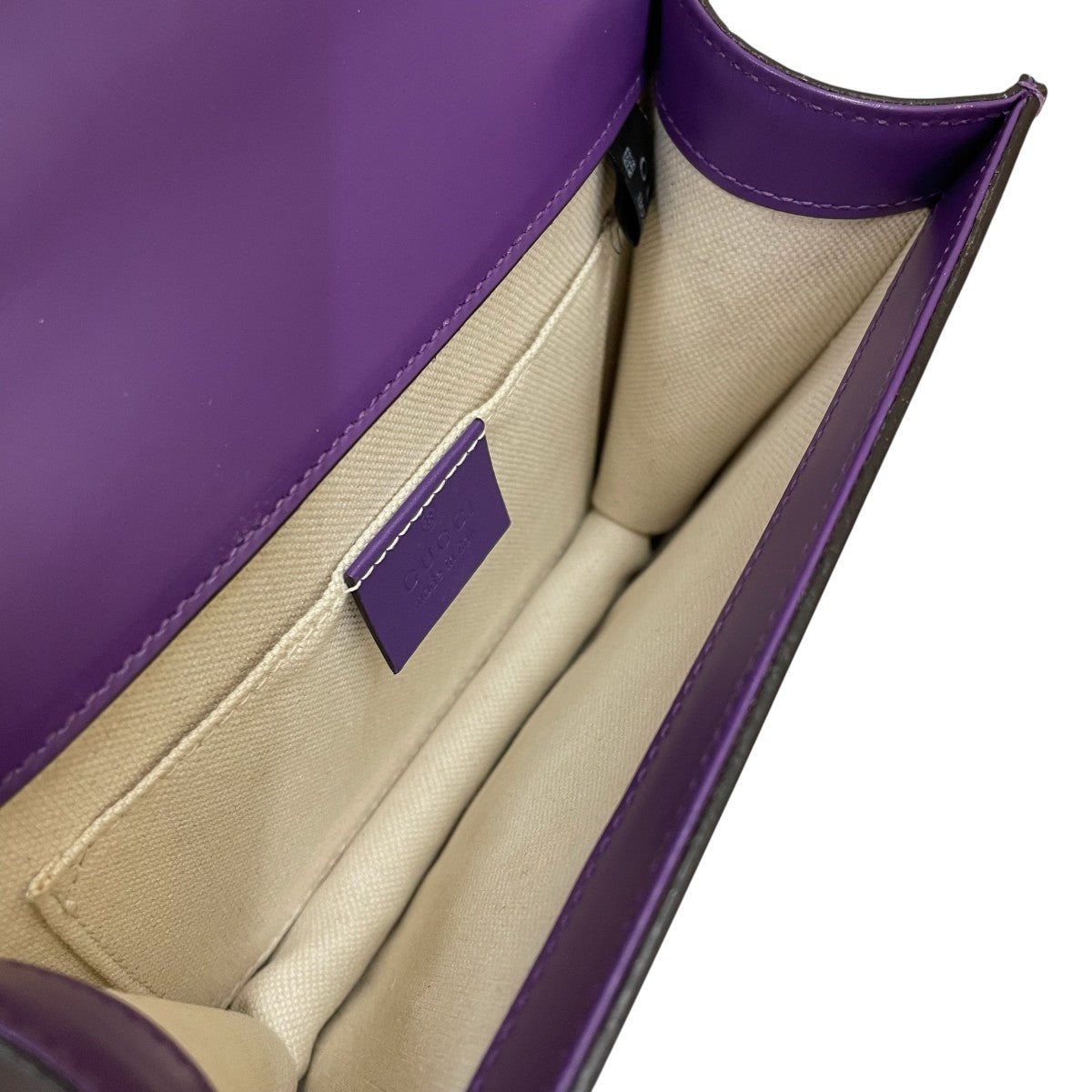 GUCCI(グッチ) チェーンショルダーバッグ 431384 パープル｜【公式