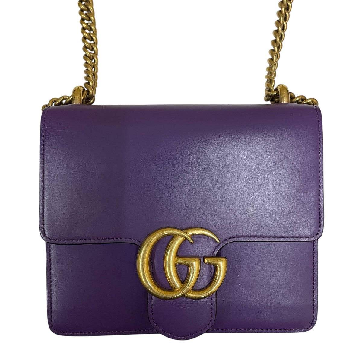 GUCCI(グッチ) チェーンショルダーバッグ 431384 パープル