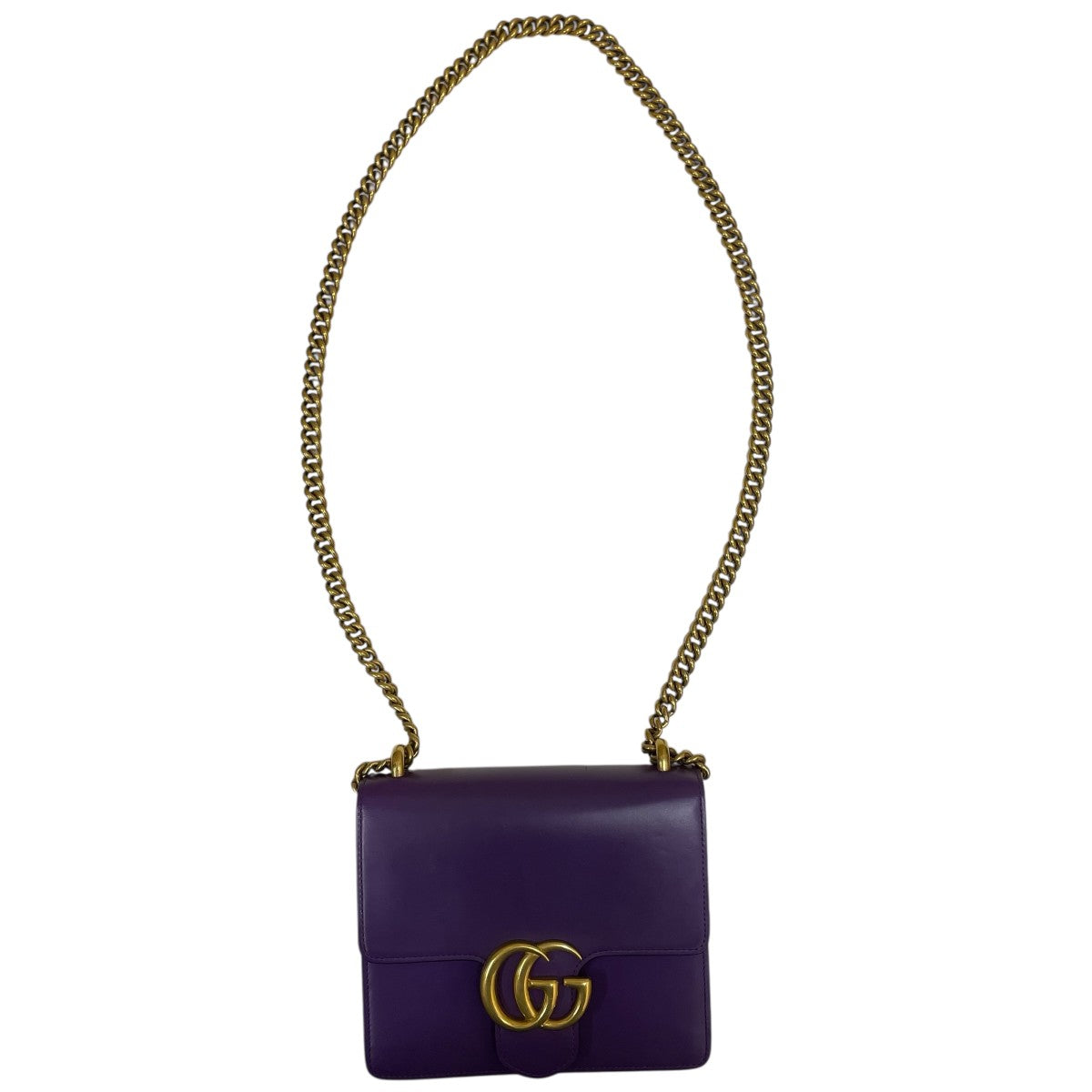 GUCCI(グッチ) チェーンショルダーバッグ 431384 パープル｜【公式