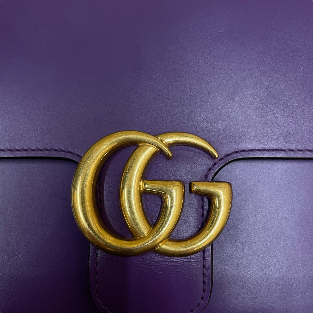 GUCCI(グッチ) チェーンショルダーバッグ 431384 パープル｜【公式