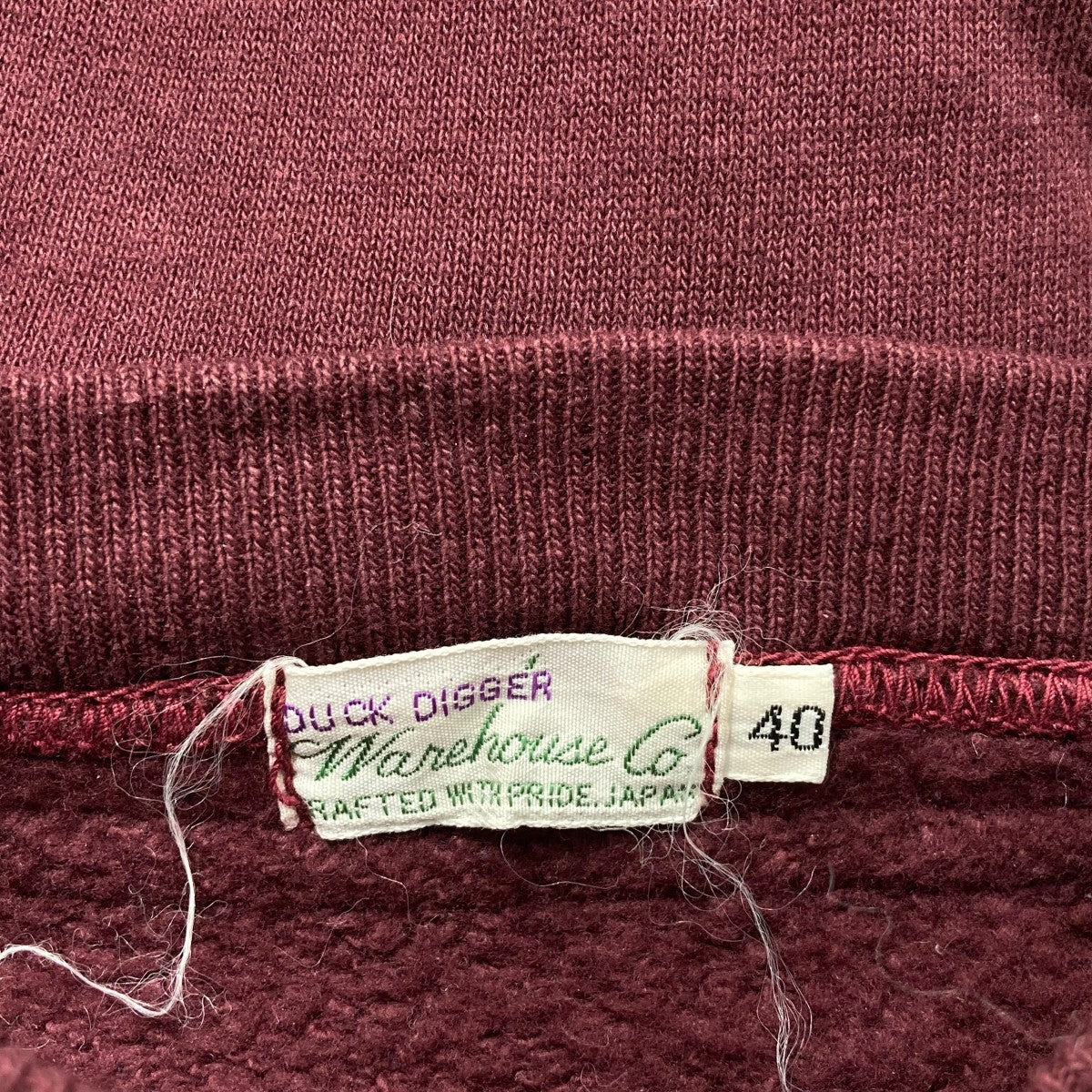LOT 469 セットイン後付フードプルオーバーパーカーWHSW-19AW030