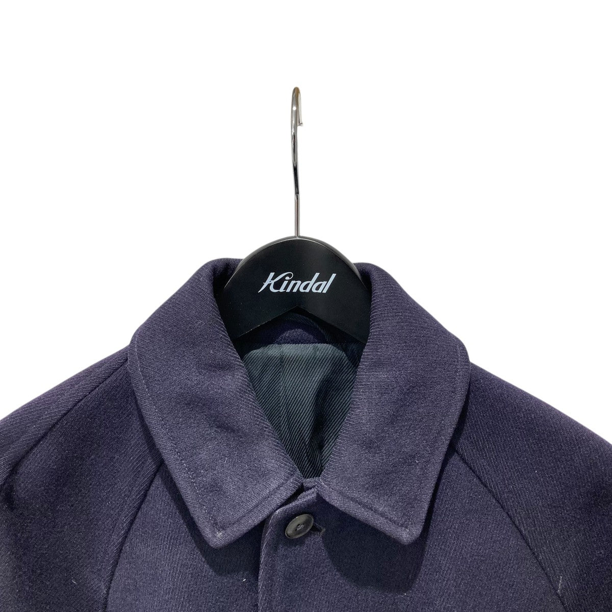 COMOLI(コモリ) キャバリーメルトンバルカラーステンカラーコートJ03