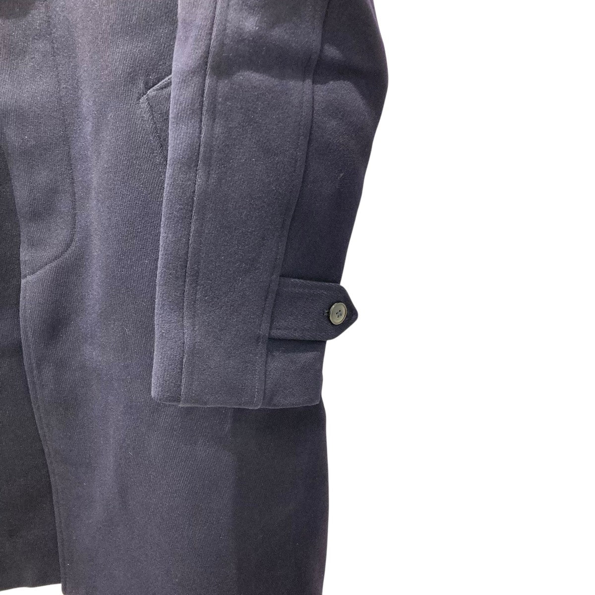 COMOLI(コモリ) キャバリーメルトンバルカラーステンカラーコートJ03