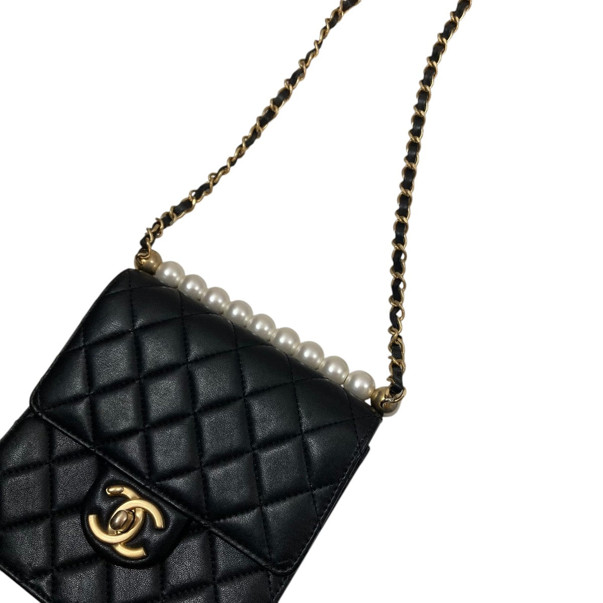 CHANEL シャネル ノベルティグッズ チェーンショルダーバッグ CHANEL シャネル ノベルティ ショルダーバッグ チェーン バッグ