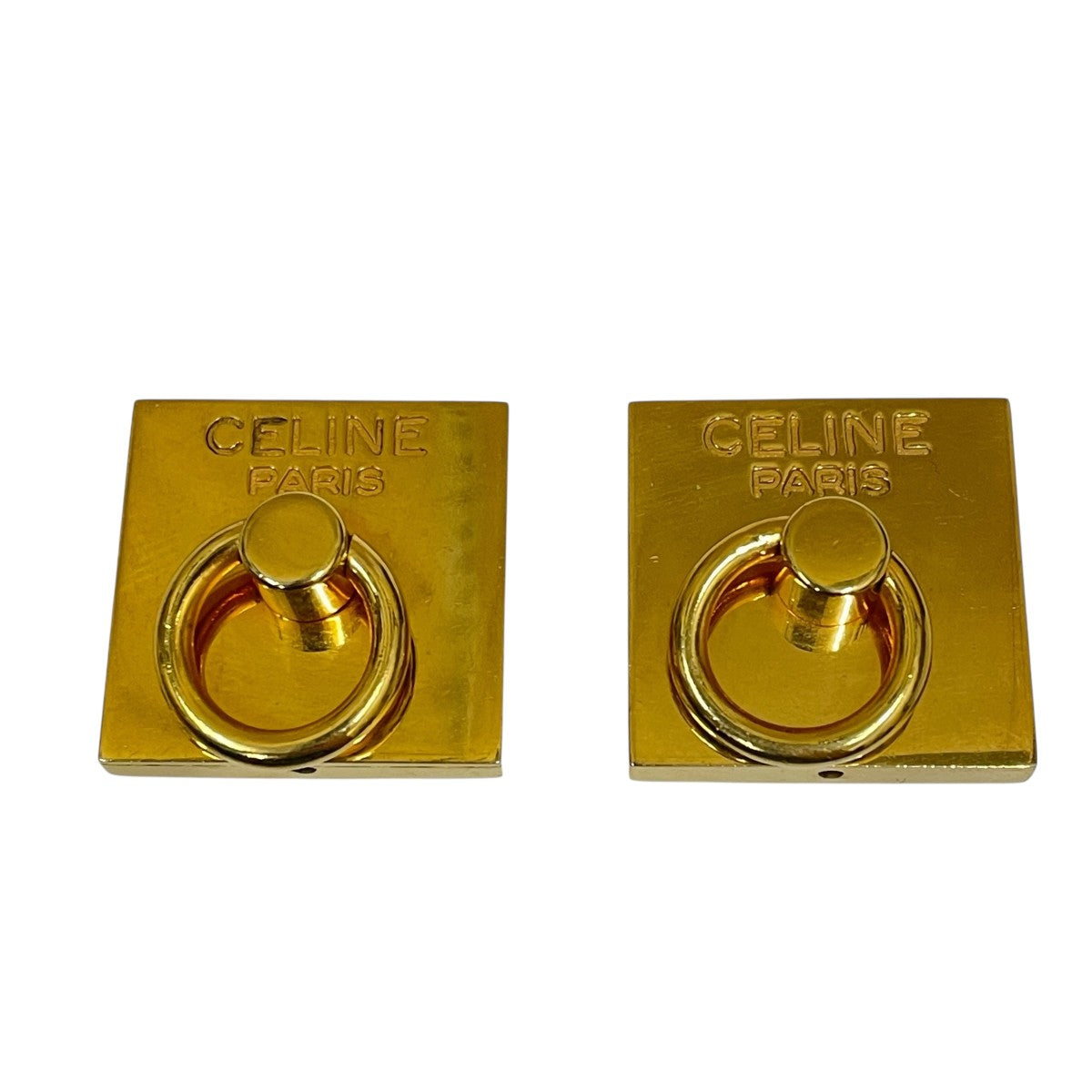 CELINE(セリーヌ) スクエアピアス 片耳 ゴールド｜【公式】カインド