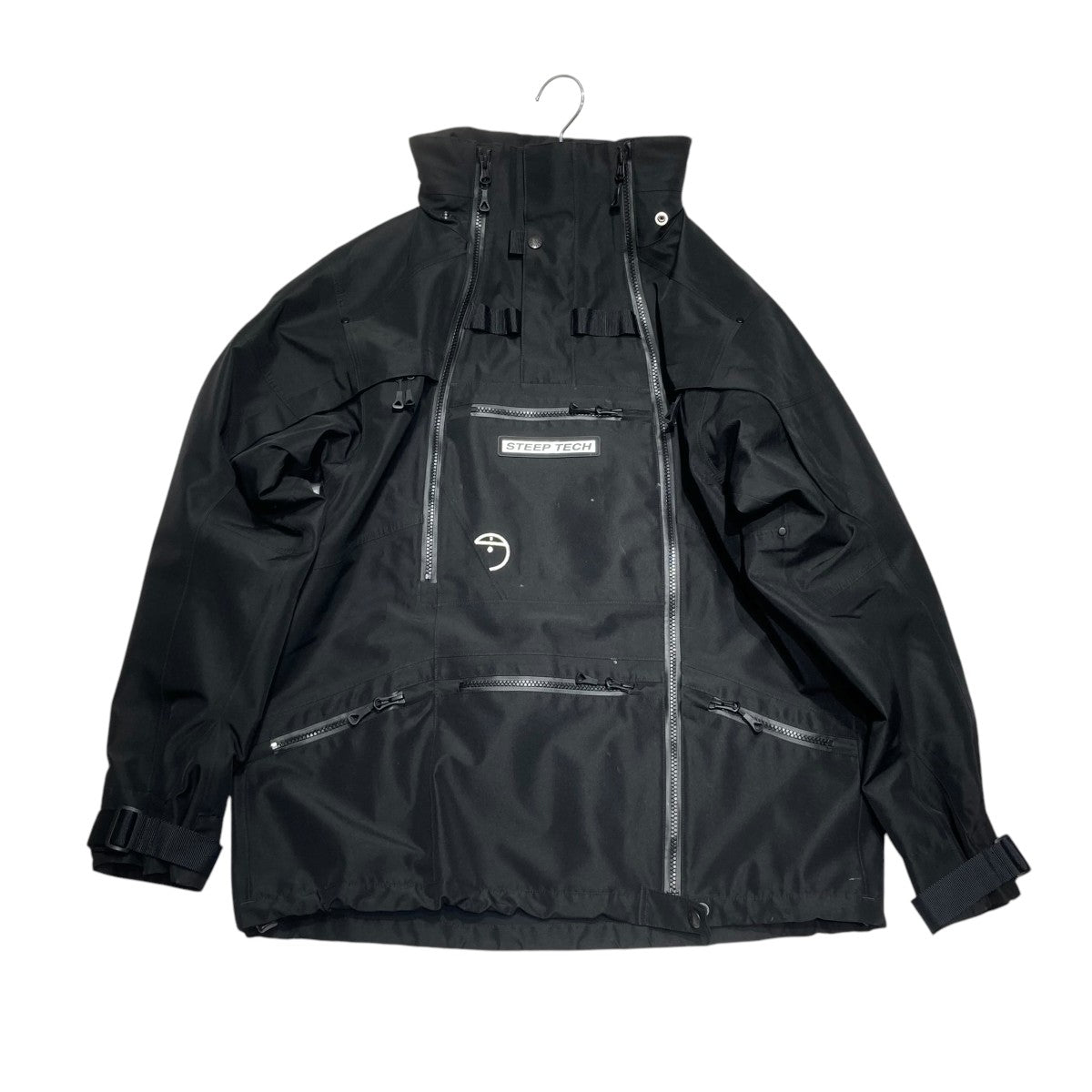 ザノースフェイス STEEP TECH 96 APOGEE JACKET　黒　L THE NORTH FACE(ザノースフェイス) STEEP TECH 96 APOGEE JACKETジップ