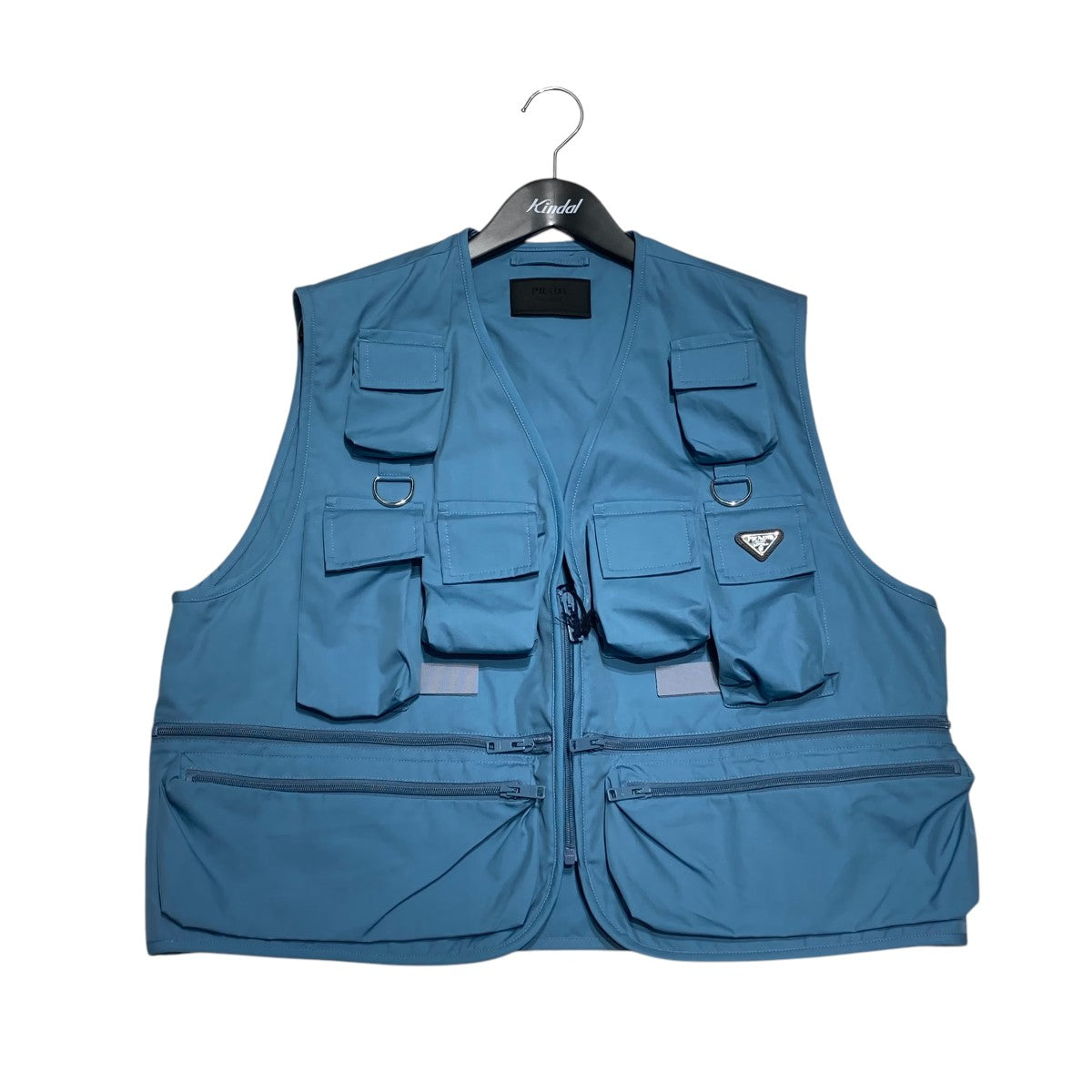 PRADA(プラダ) 24SSRe-Nylon GILETベストSGC499 SGC499 ブルー