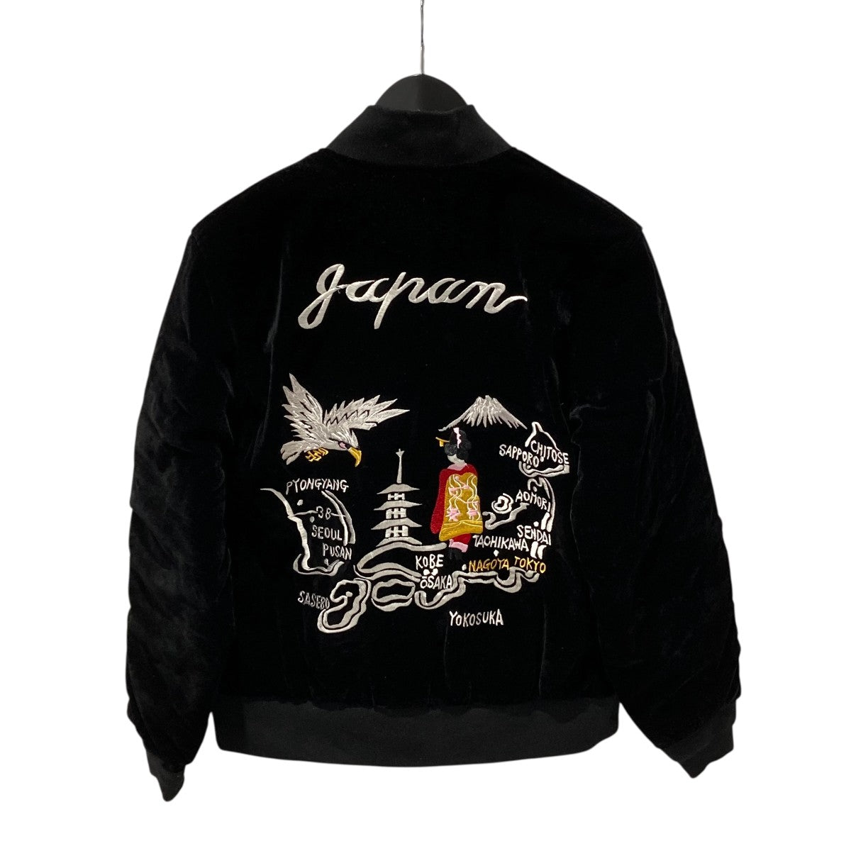 TAION スカジャンダウン（リバーシブル） Mサイズ TAION(タイオン) リバーシブルスカジャンダウンジャケット