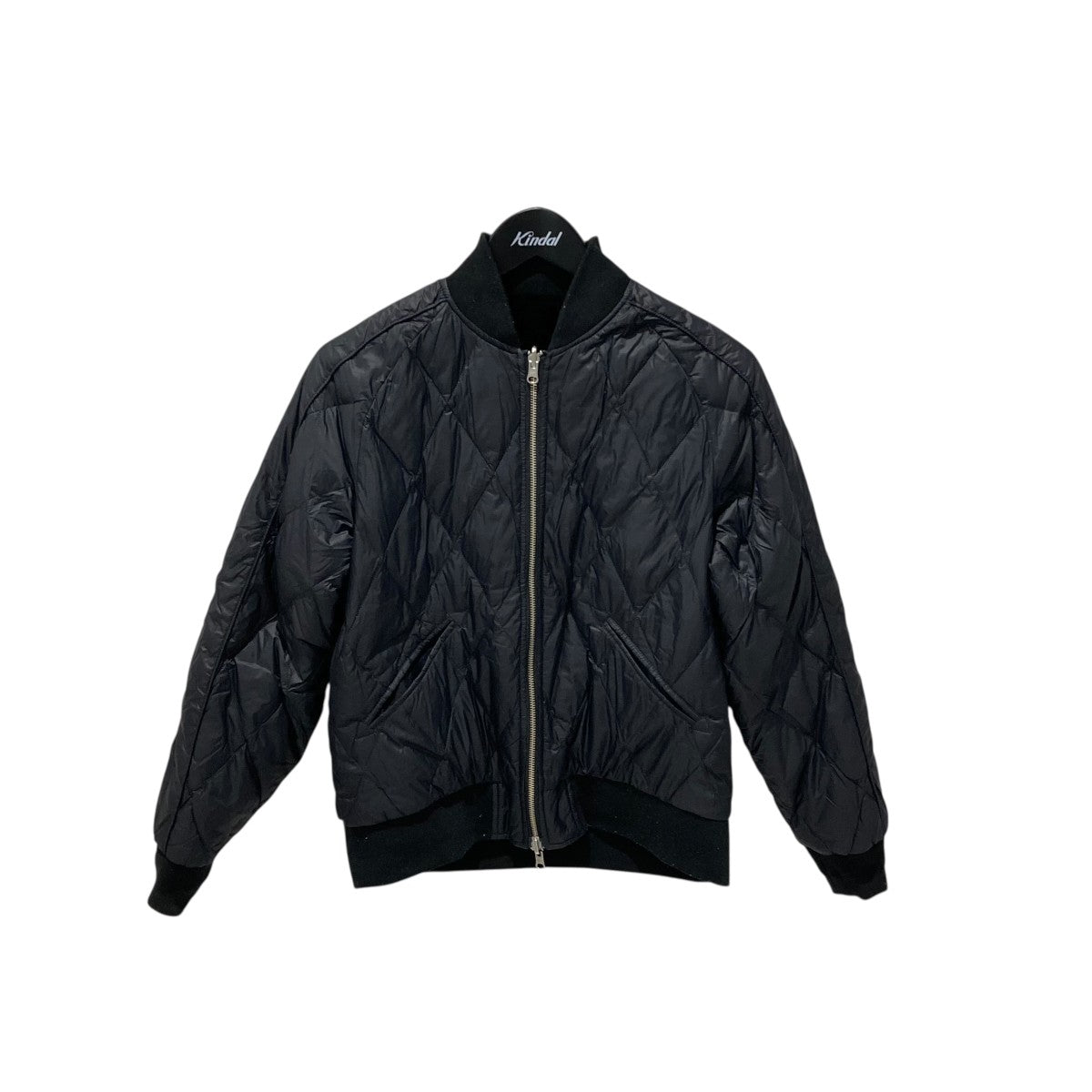 TAION(タイオン) リバーシブルスカジャンダウンジャケット ブラック