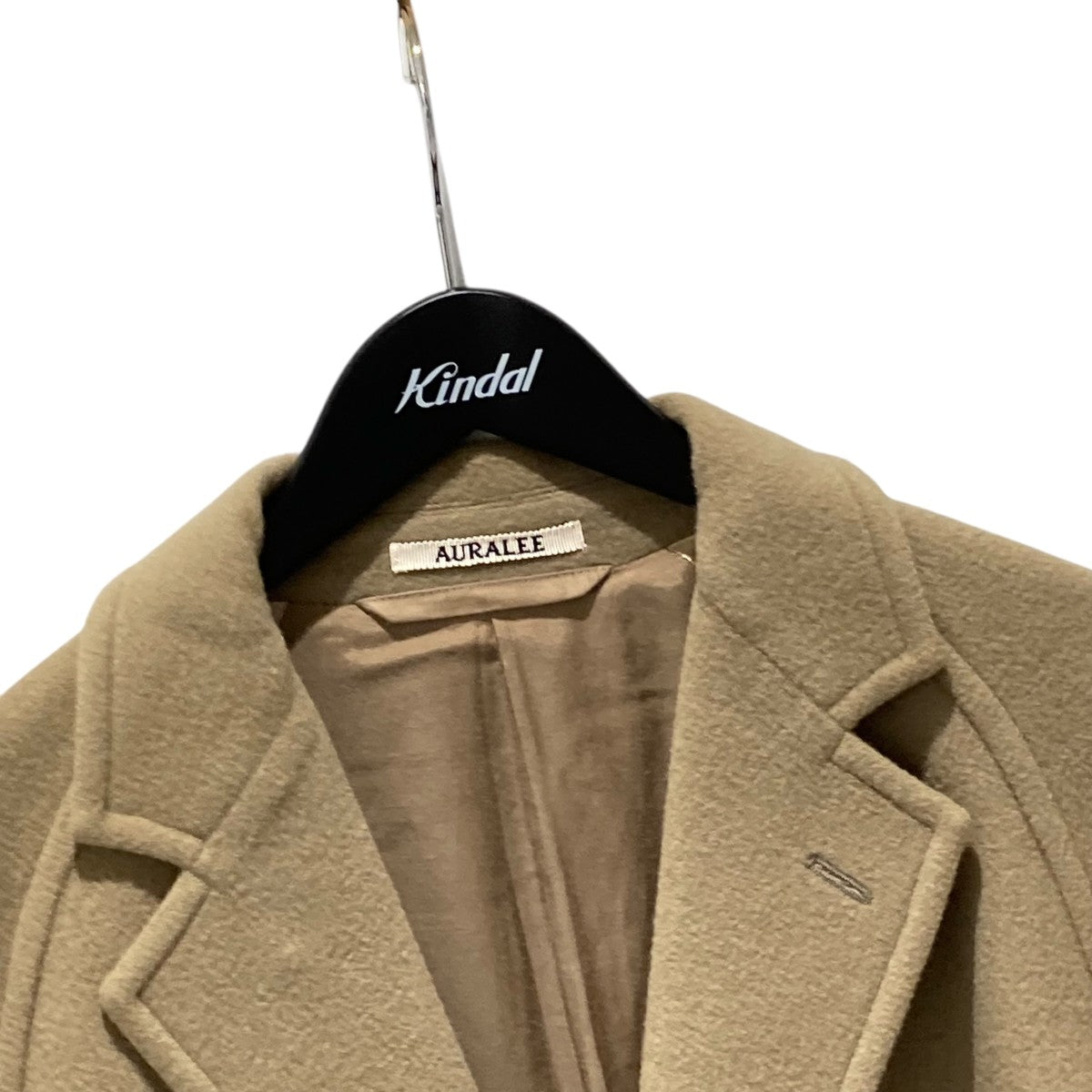 AURALEE(オーラリー) CASHMERE WOOL MOSSER CHESTERFIELD COAT