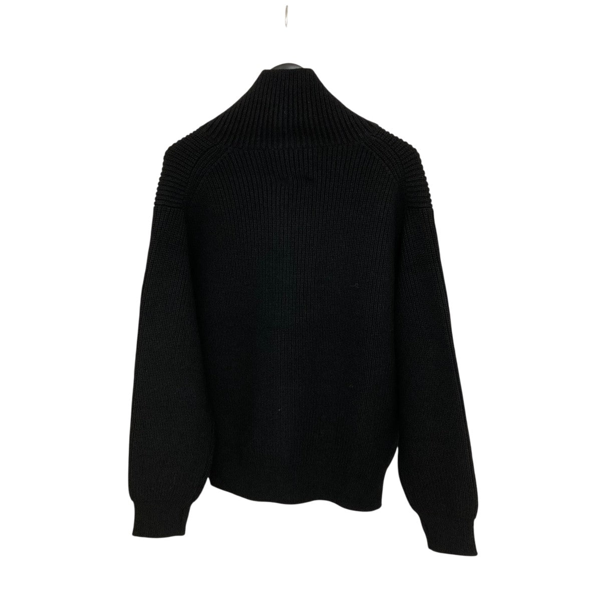 トップス STONE  moc neck knit sweater 3/4 FRONT ZIP HIGHNECK RIB SWEATER | YOKE(ヨーク) / トップス