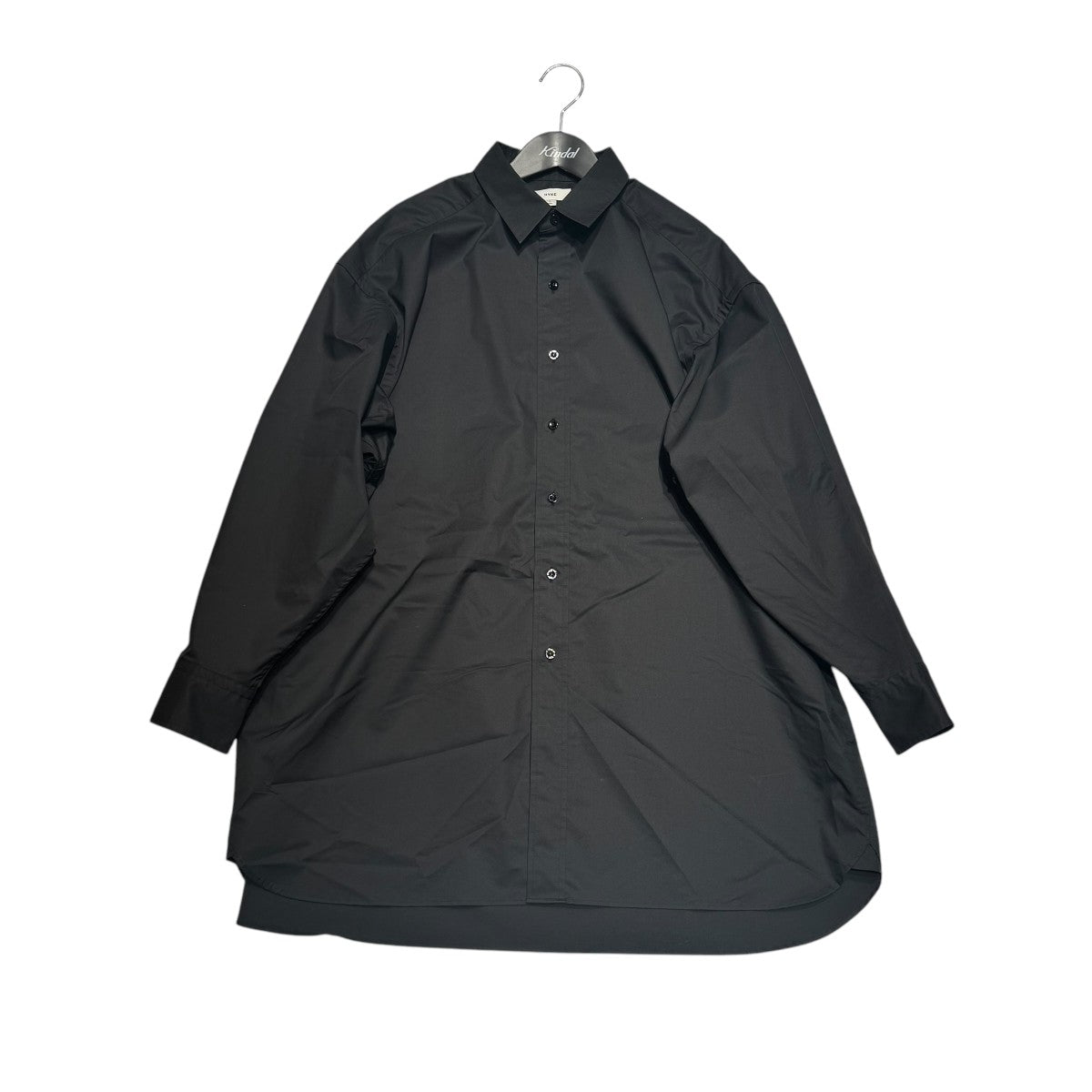HYKE(ハイク) T／C BIG SHIRT長袖シャツ242-15213 242-15213