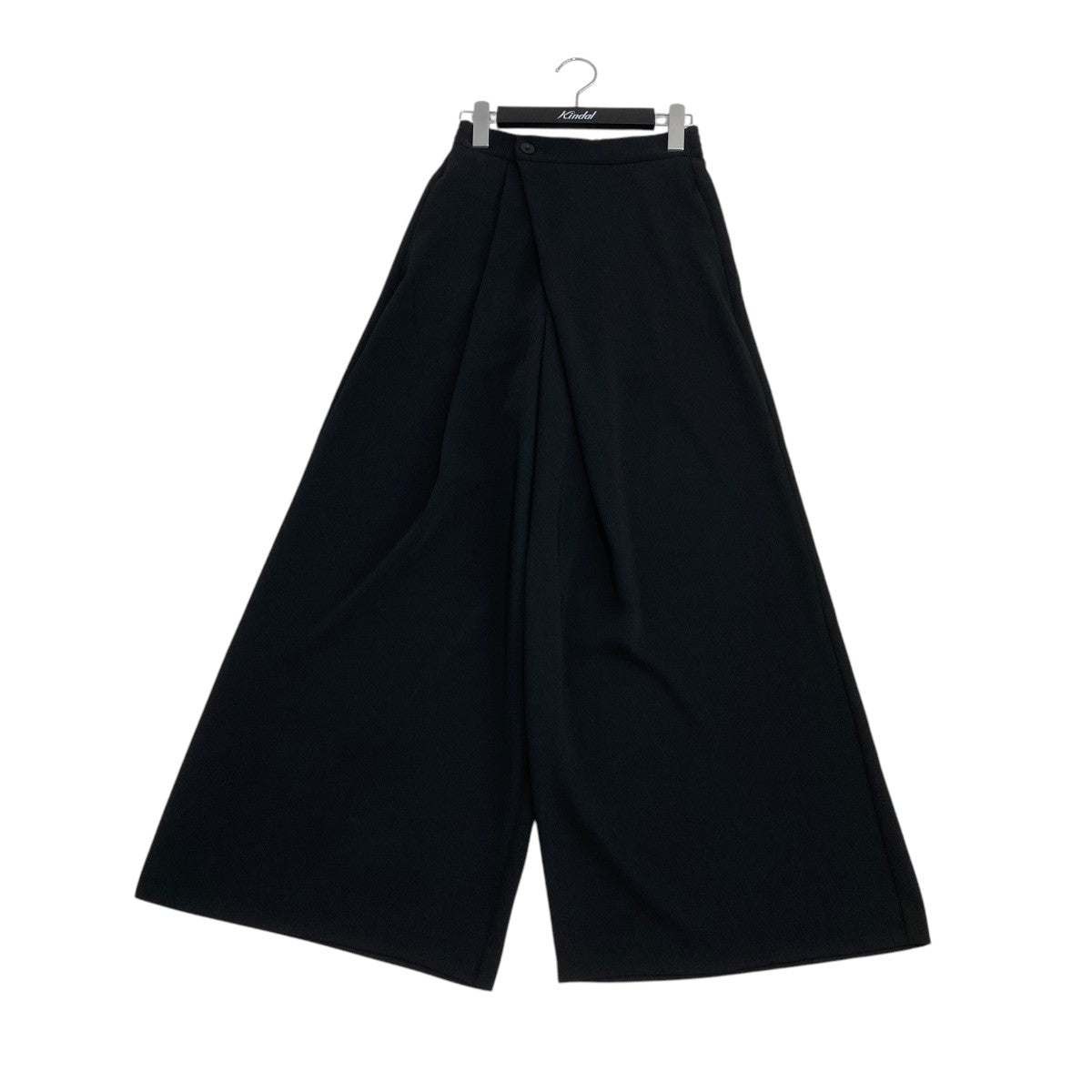 HYKE ハイク ウール シルク ラップ ワイド パンツ キュロット