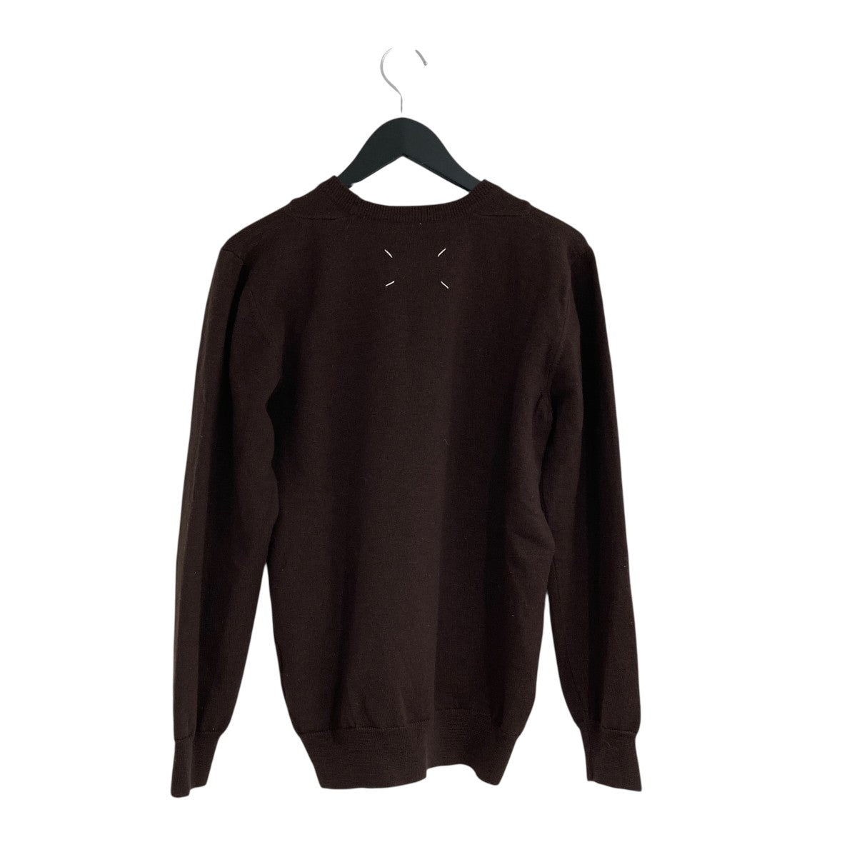 マルジェラ　10 アーティザナル　革パッチ　スウェット　トレーナー Maison Margiela 10(メゾンマルジェラ10) アーティザナル 再構築