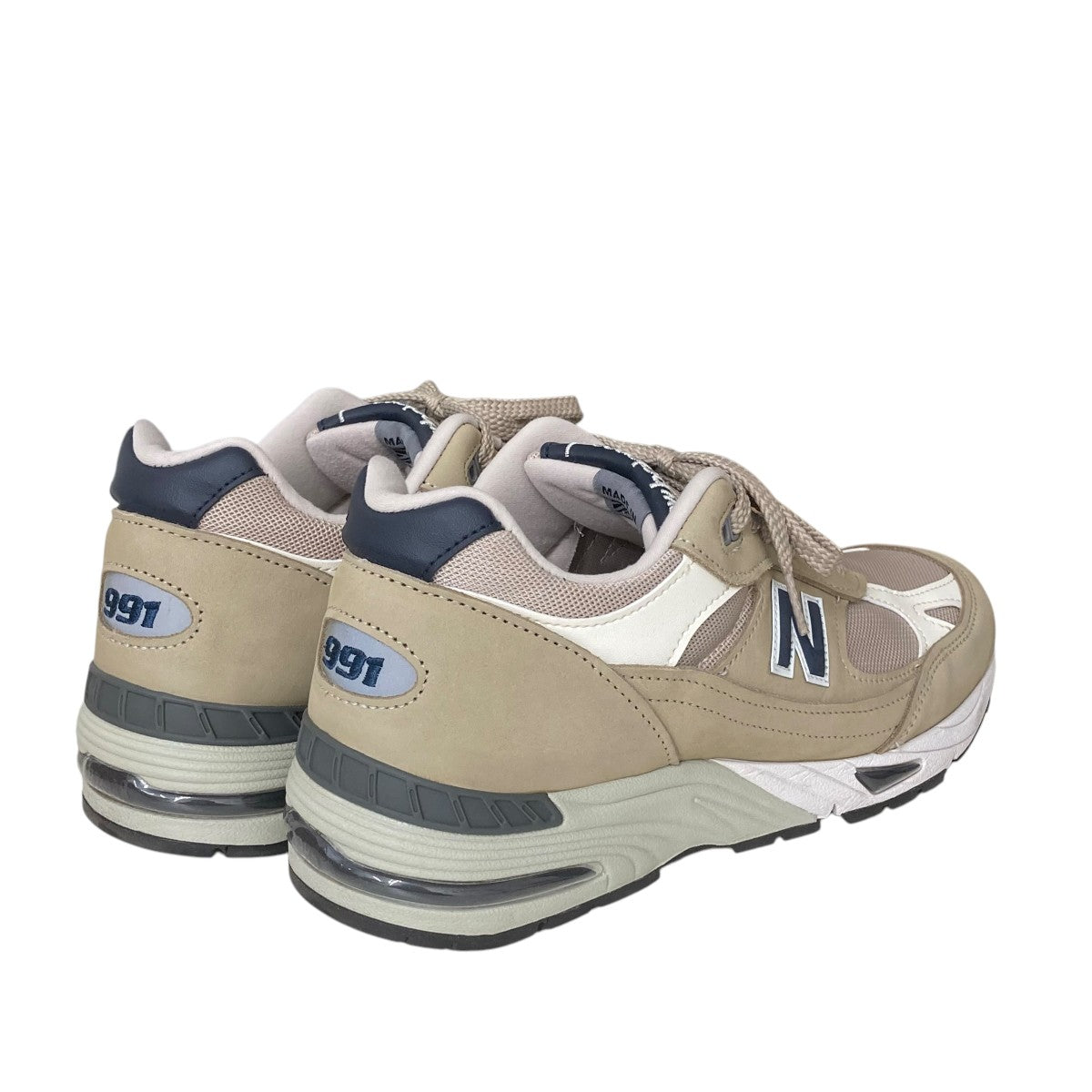 NEW BALANCE 991 Brown RiceスニーカーM991BTN 古着・中古-2枚目のアイテム画像