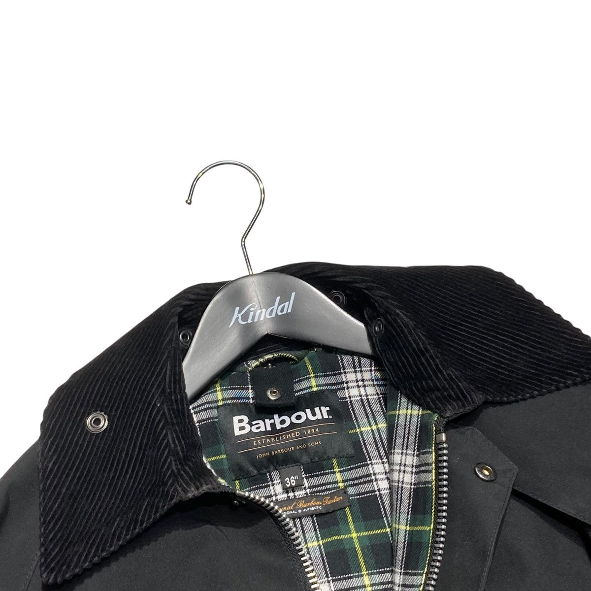新品未使用　Barbour バーブァー COWEN 　レアモデル　サイズ36 黒 Barbour(バーブァー) ブルゾン242MCAS147 242MCAS147 ブラック