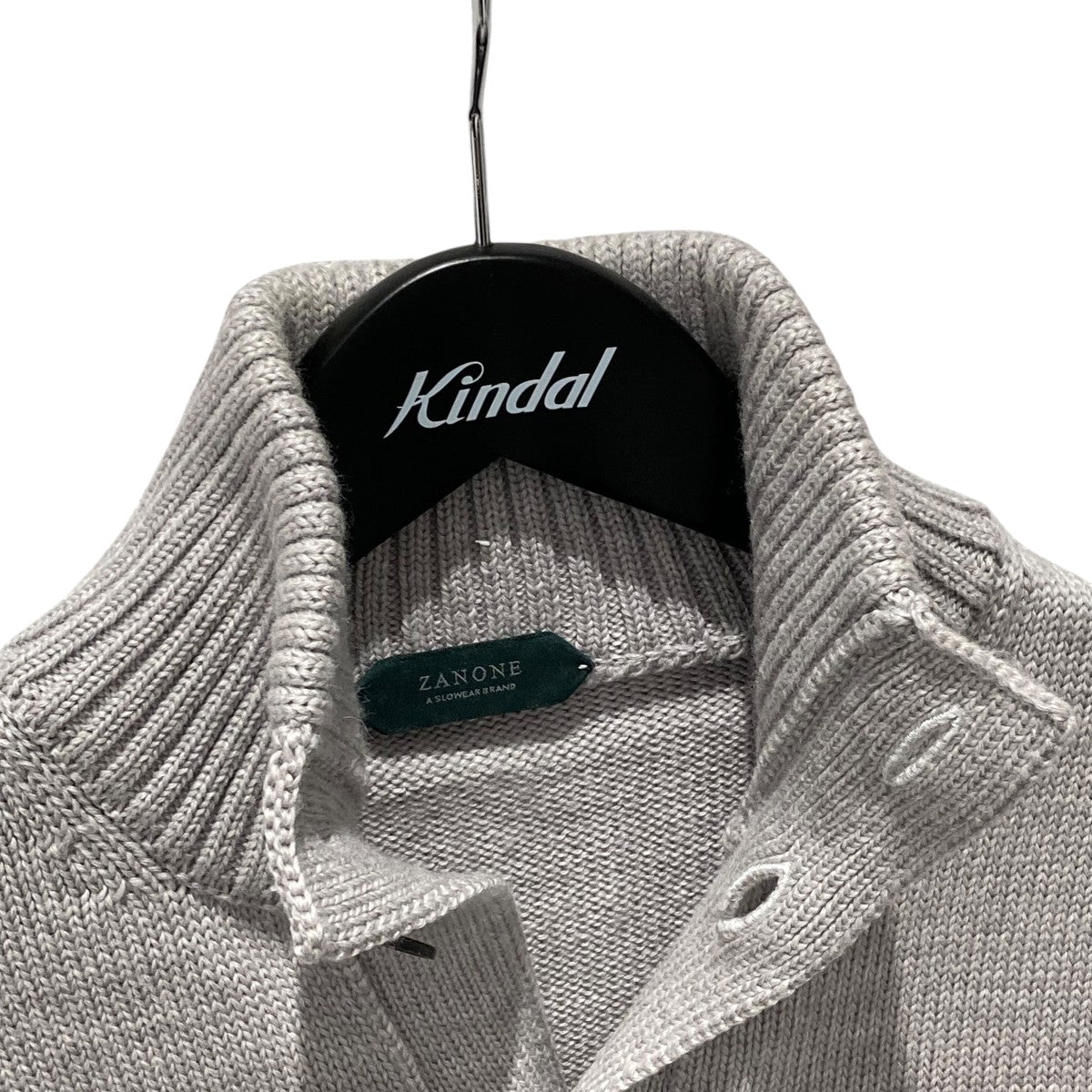【美品】ZANONE ザノーネ ミドルゲージニット46 zanone 46（サイズ（S/M/L）：S）のおすすめ人気商品一覧 通販