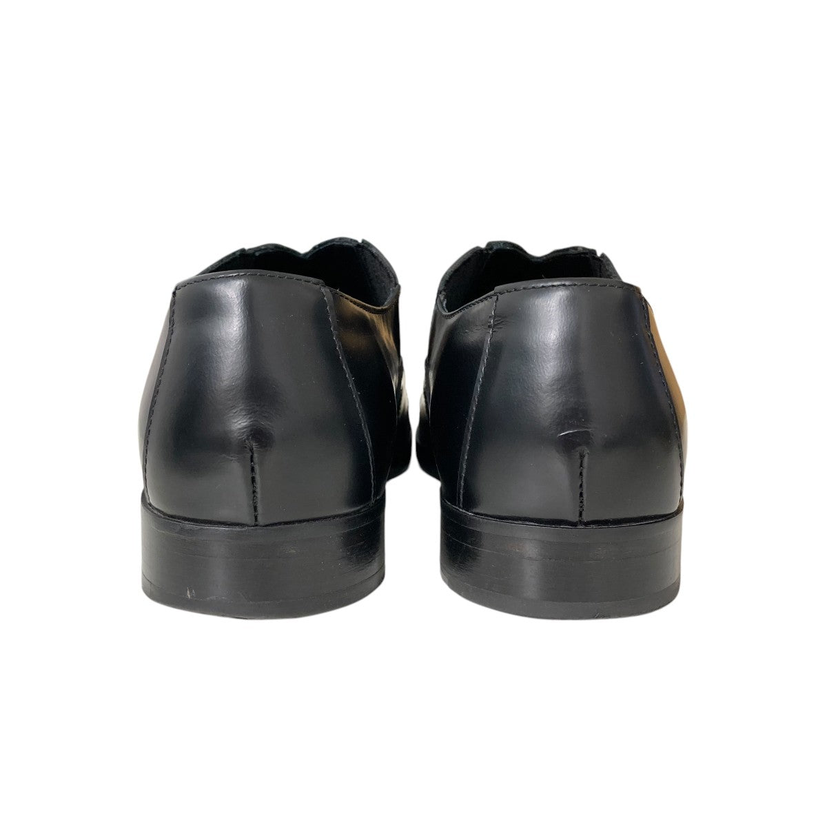 stefan cooke(ステファンクック) SLASHED SLIP ONレザーシューズ