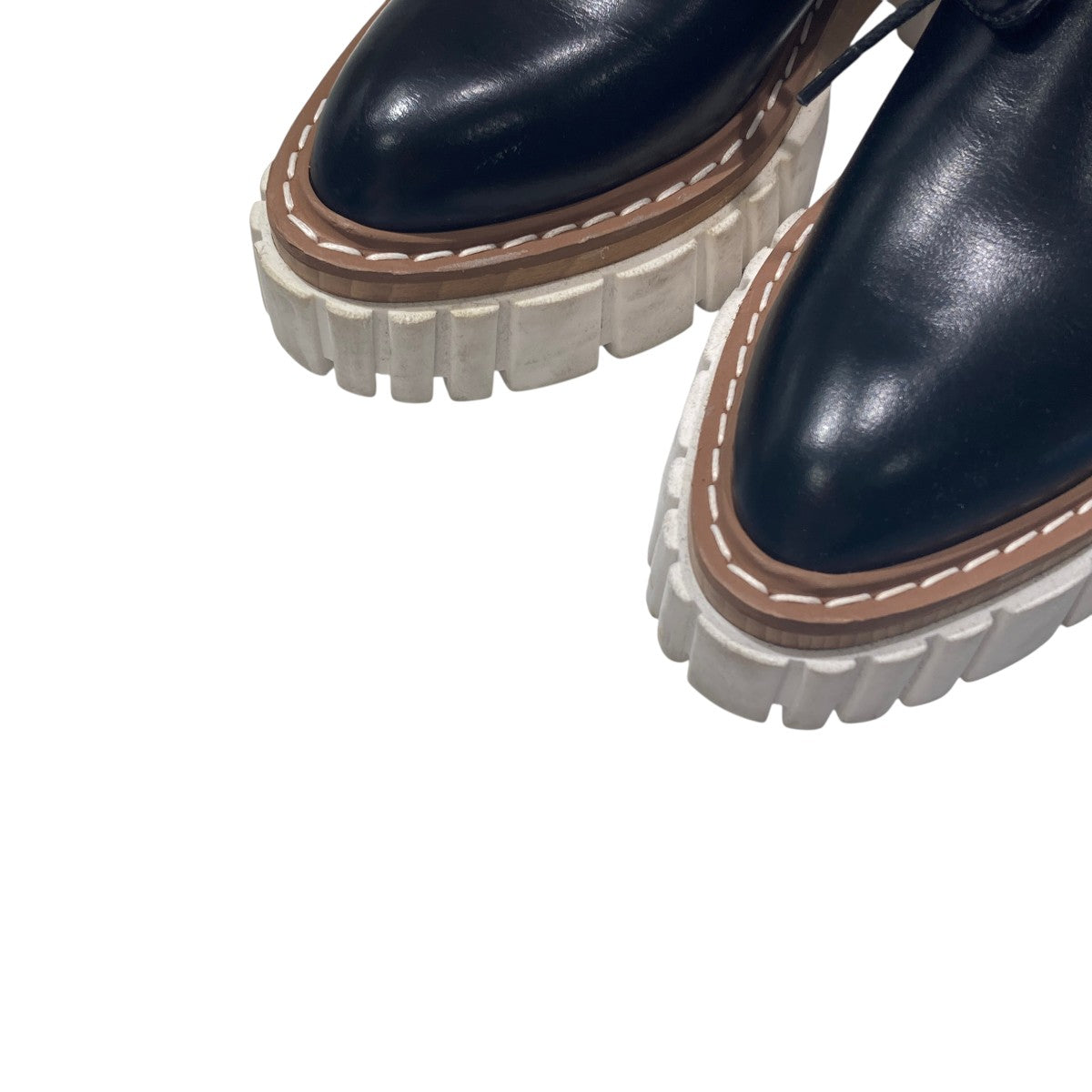 STELLA McCARTNEY ブラックレザーシューズ STELLA McCARTNEY(ステラマッカートニー) レザーシューズ