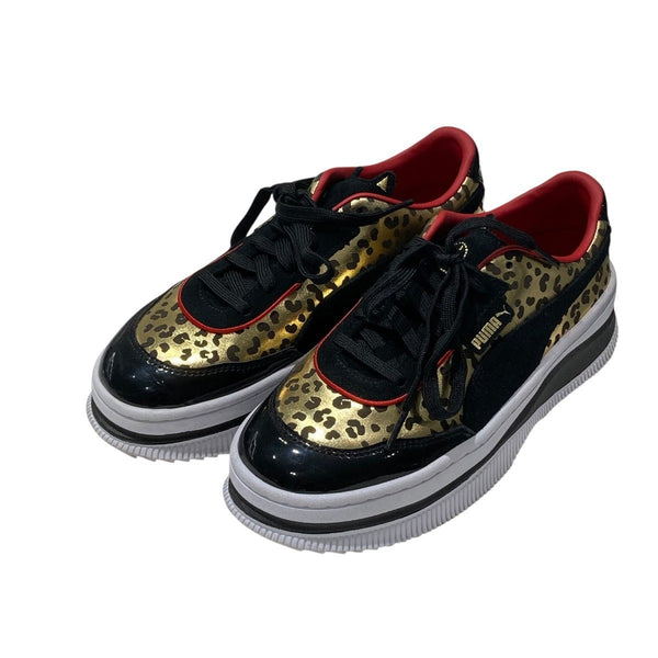 靴 CHARLOTTE OLYMPIA Charlotte Olympia×PUMA DEVA CHARLOTTEローカットスニーカー ゴールド