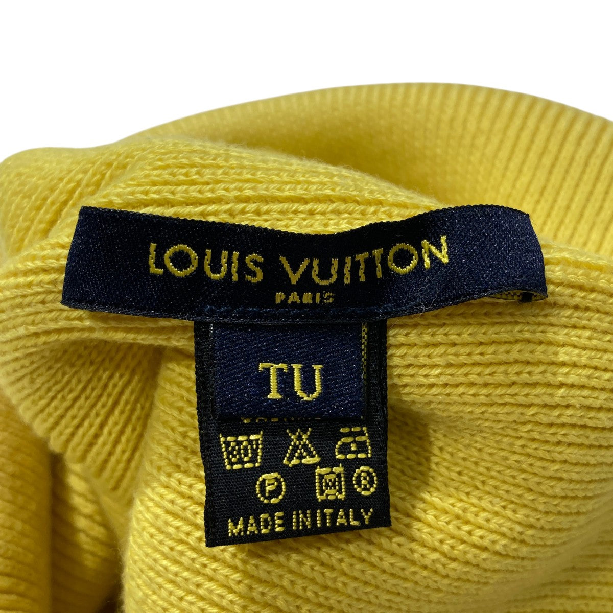 LOUIS VUITTON(ルイヴィトン) LOUIS VUITTON CUPニット帽 イエロー