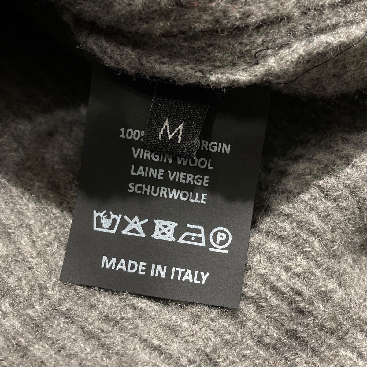 RAF SIMONS(ラフシモンズ) 21AWニットカーディガン グレー