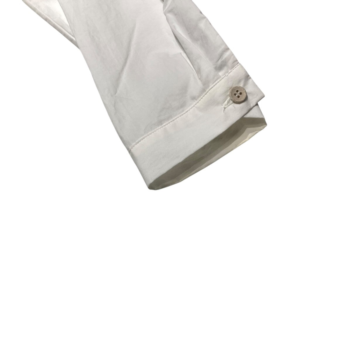 toogood(トゥーグッド) THE BOTANIST SHIRTノーカラーシャツ ホワイト