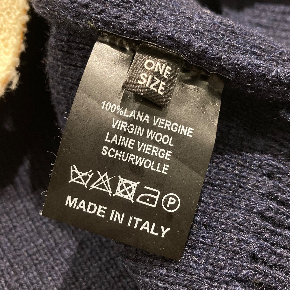 RAF SIMONS(ラフシモンズ) 16AWLOOK1 DESTROYED OVER KNITVネック