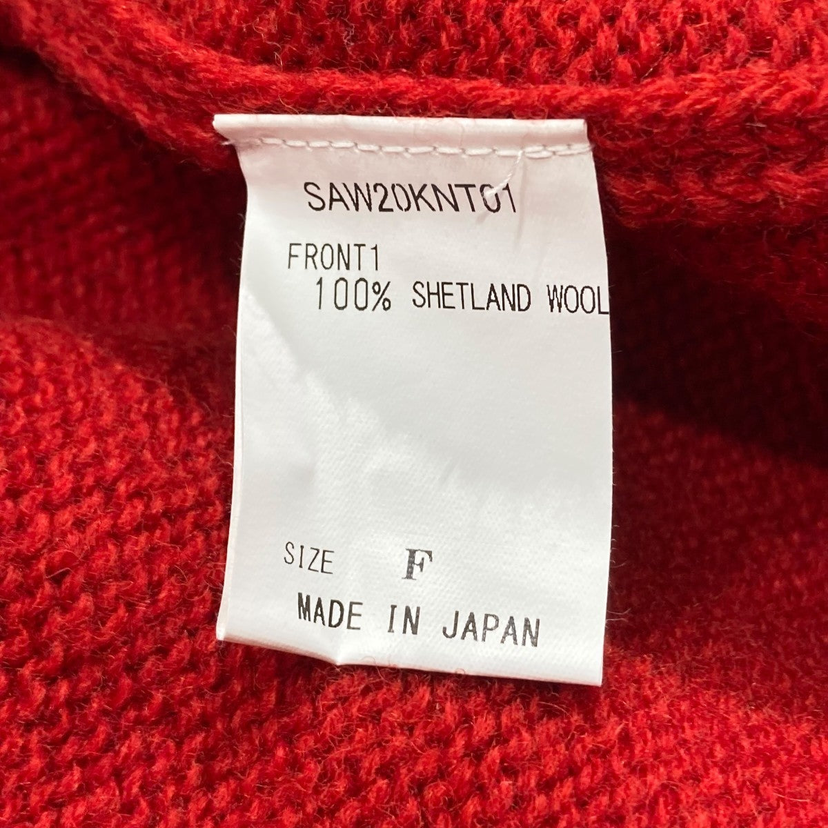 SOSHIOTSUKI(ソウシオオツキ) SWORD SLIT KNITタートルネックニット